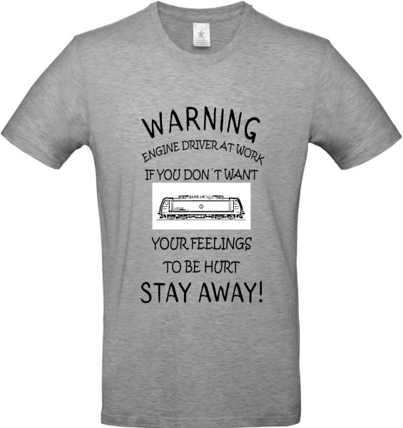 Engine driver at work